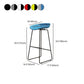 Modern Style Iron Bar Stool with Footrest Nordic Style Tavern Simple Bar Stool Clearhalo 'Bar Furniture' 'Bar Stools' 'bar_stools' 'furn' 'furn_bar_stools' 'furniture_bar_stools' 'Kitchen & Dining Furniture' 'kitchen&dining_furn' 'kitchen' 'kitchen_furn' Furniture' 1200x1200_120a63df-fd0f-4505-b2ea-aacf239281f1