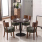 Industrial Style Dining Table Wood Dining Table with Metal Base for Dinning Room Clearhalo ' dining_table' 'Dining Tables & Seating' 'Dining Tables' 'furn' 'furn_dining_table' 'Furniture' 'furniture_dining_table' 'Kitchen & Dining Furniture' 'kitchen&dining_furn' 'kitchen' 'kitchen_dining_table' 1200x1200_120b38b4-a1e8-418a-b61f-49bf17bbc1d6