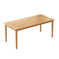 Rectangle Simplicity Dining Table Wood Color Fixed Table of Pinewood Solid Wood Clearhalo ' dining_table' 'Dining Tables & Seating' 'Dining Tables' 'furn' 'furn_dining_table' 'Furniture' 'furniture_dining_table' 'Kitchen & Dining Furniture' 'kitchen&dining_furn' 'kitchen' 'kitchen_dining_table' 1200x1200_120c3504-43bb-4564-9bd8-4f63b33aec8c