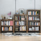 Scandinavian Rubber Wood Standard Bookshelf Vertical Bookshelf for Living Room Clearhalo 'Bookcases' 'furn' 'furn_bookcases' 'Furniture' 'furniture_bookcases' 'kitchen' 'kitchen_bookcases' 'Living Room Furniture' 'Office Furniture' 1200x1200_121268a7-0af6-44ea-ae2a-ae57df381932