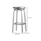 Contemporary Backless Metal Counter Stool with 4 Legs for Dining Room Clearhalo 'Bar Furniture' 'Bar Stools' 'bar_stools' 'furn' 'furn_bar_stools' 'Furniture' 'Kitchen & Dining Furniture' 1200x1200_12143bcb-8b9f-447f-b42b-63507e963607