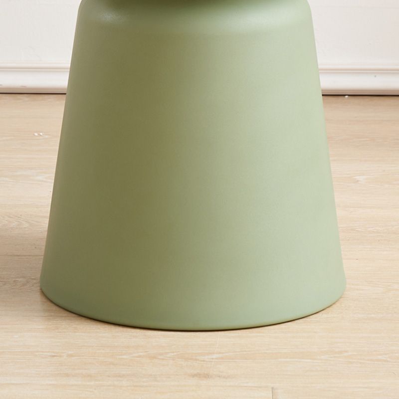 Tabla de pedestal de plástico Tabla de acento lateral del lado redondo de plástico