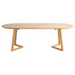 Modern Oval Dining Table Pine Solid Wood Dining Table for Kitchen Clearhalo 'Dining Tables & Seating' 'Dining Tables' 'dining_table' 'furn' 'furn_dining_table' 'Furniture' 'Kitchen & Dining Furniture' 1200x1200_1217fbc9-8938-454f-9a9e-87946ef5240d