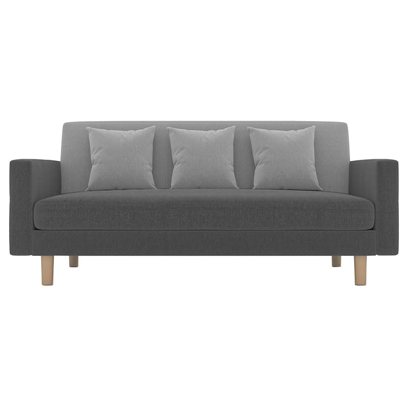 Moderno slip shood standard coperto con divano braccio quadrato di stoccaggio