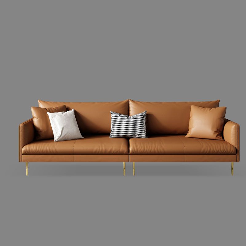 ステイン耐性固定3シータースクエアアーム標準クッションソファ