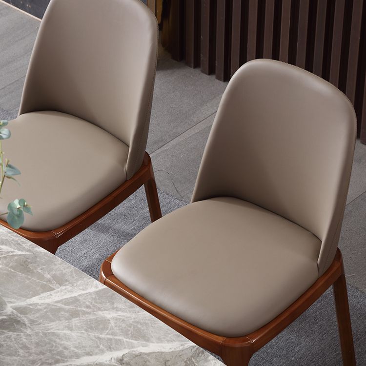 Wood Industrial Dining Chair with Color Cushion Solid Chair for Dining Room Clearhalo ' kitchen&dining_furn' 'Dining Chairs' 'Dining Tables & Seating' 'dining_chair' 'furn' 'furn_dining_chair' 'Furniture' 'furniture_dining_chair' 'Kitchen & Dining Furniture' 'kitchen' 1200x1200_12211478-693b-4690-b26d-55d28cbd3753