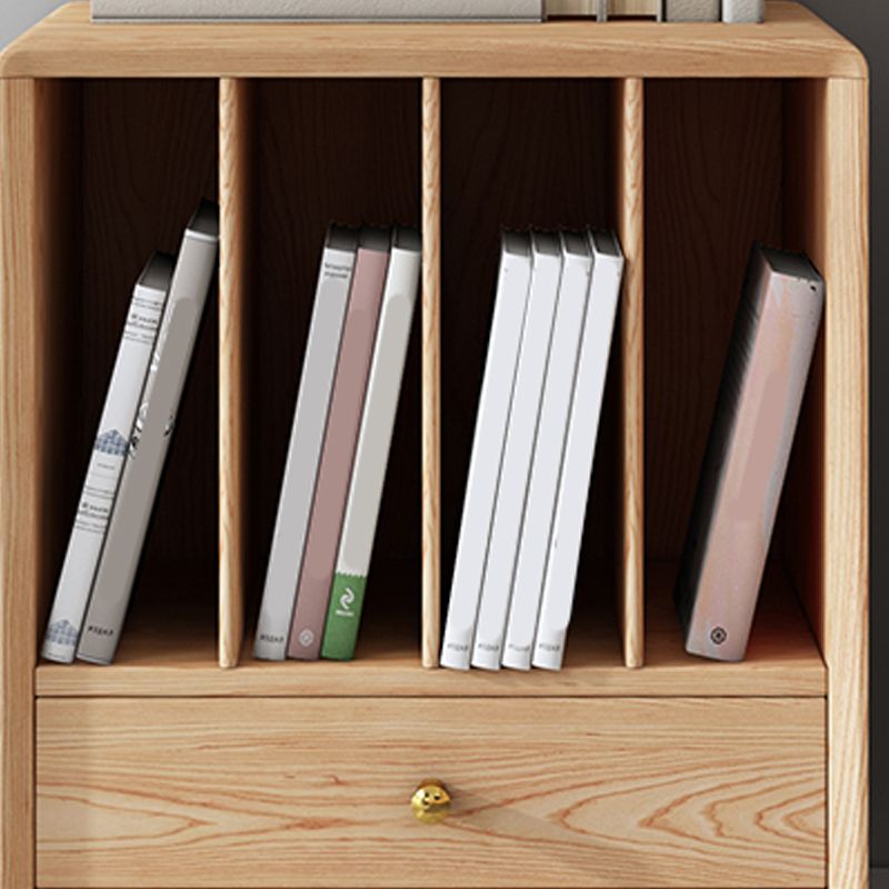 Solid Wood 3 Legs End Table Modernistic Rectangular Side Table