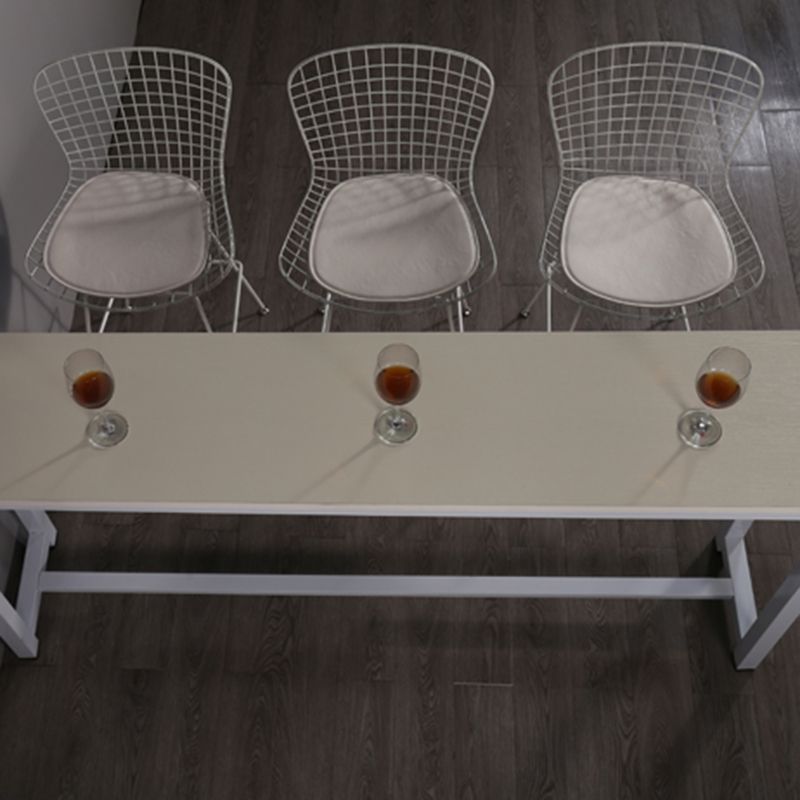 Contemporary Metal Barstools Indoor Bar Stool with Low Back and Footrest Clearhalo 'Bar Furniture' 'Bar Stools' 'bar_stools' 'furn' 'furn_bar_stools' 'furniture_bar_stools' 'Kitchen & Dining Furniture' 'kitchen&dining_furn' 'kitchen' 'kitchen_furn' Furniture' 1200x1200_12283bfd-269e-4800-9def-26b5970a7577