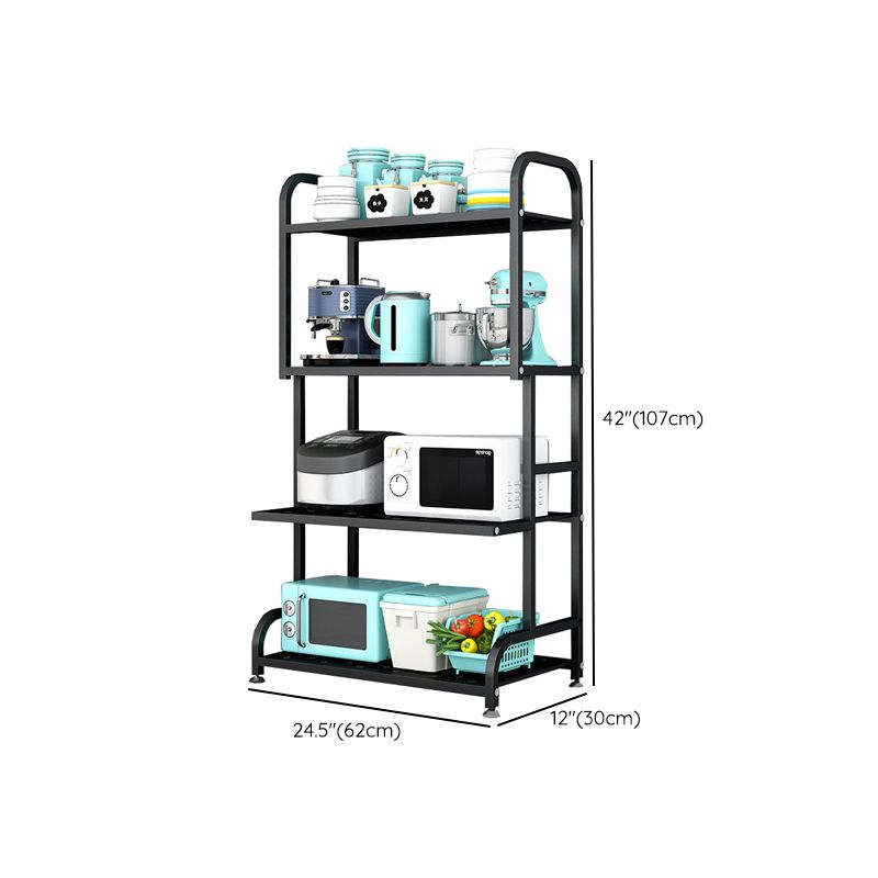 Tavolo da preparazione sala da pranzo in stile contemporaneo tavolo di preparazione di stoccaggio aperto
