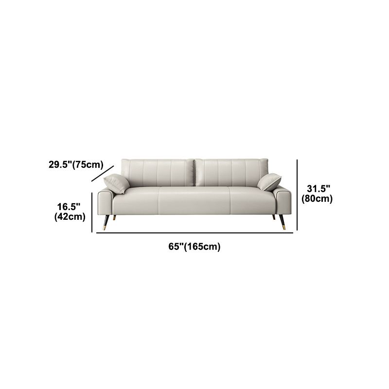 Coussin glamour oreiller top le bras fixe en cuir standard standard