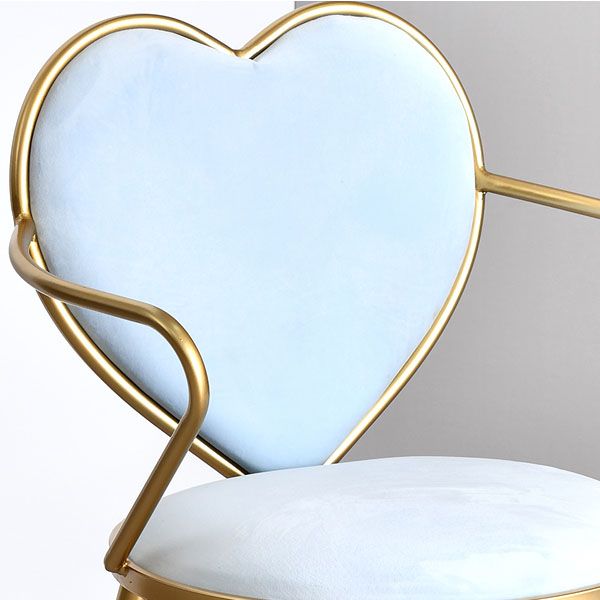 Glam Velvet Dining Room Chairs Metal Arm Dining Chair for Restaurant Use Clearhalo ' kitchen&dining_furn' 'Dining Chairs' 'Dining Tables & Seating' 'dining_chair' 'furn' 'furn_dining_chair' 'Furniture' 'furniture_dining_chair' 'Kitchen & Dining Furniture' 'kitchen' 1200x1200_12393776-99b7-42f8-95bf-1b1133472bfc