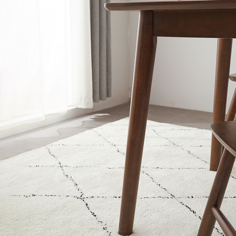 Modern Style Solid Wood Dining Table Rectangle Table with 4 Legs for Home Clearhalo ' dining_table' 'Dining Tables & Seating' 'Dining Tables' 'furn' 'furn_dining_table' 'Furniture' 'furniture_dining_table' 'Kitchen & Dining Furniture' 'kitchen&dining_furn' 'kitchen' 'kitchen_dining_table' 1200x1200_123a1227-29ff-4df5-8a50-9bfcb1c5f84b