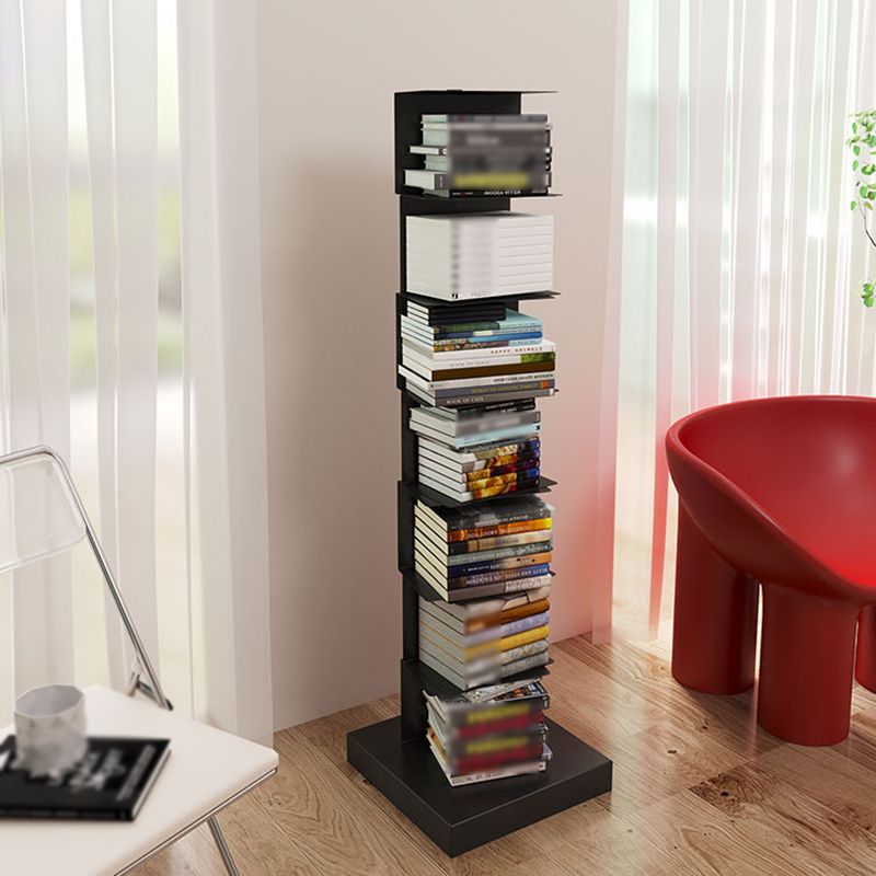 Modern Stainless Steel Bookshelf Vertical Shelf Bookcase for Study Room Clearhalo 'Bookcases' 'furn' 'furn_bookcases' 'Furniture' 'furniture_bookcases' 'kitchen' 'kitchen_bookcases' 'Living Room Furniture' 'Office Furniture' 1200x1200_123c4504-52b9-46f4-8cc6-fd8c0f49f8a1