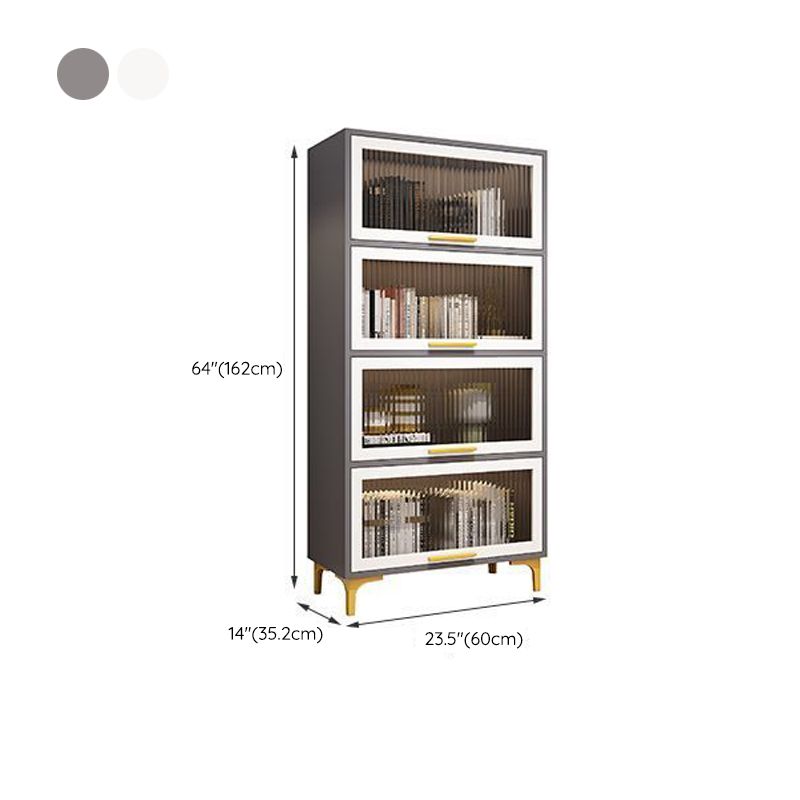 Modem Wooden Bookshelf Standard Shelf Bookshelf for Home Office 13.9" Wide Clearhalo 'Bookcases' 'furn' 'furn_bookcases' 'Furniture' 'Office Furniture' 1200x1200_123d2306-71b3-4f29-95c6-73ad3d52f198