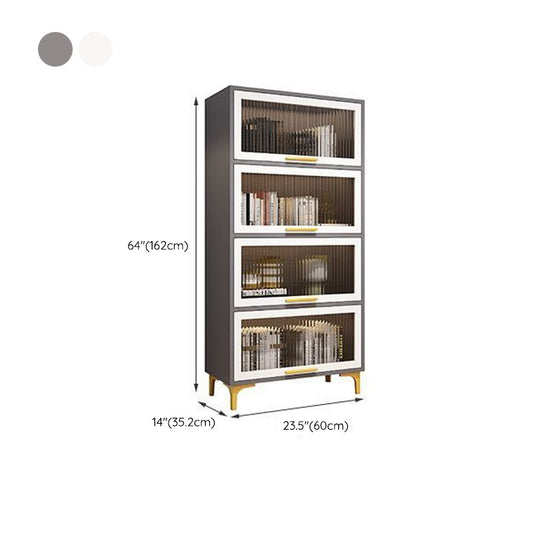 Modem Wooden Bookshelf Standard Shelf Bookshelf for Home Office 13.9" Wide Clearhalo 'Bookcases' 'furn' 'furn_bookcases' 'Furniture' 'Office Furniture' 1200x1200_123d2306-71b3-4f29-95c6-73ad3d52f198