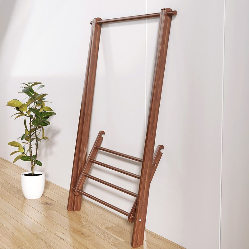 Modern Coat Rack Wooden Shelf Storage Coat Hanger in Bedroom Room Clearhalo 'Entry & Mudroom Furniture' 'furn' 'furn_hall_tree_coat_racks' 'Furniture' 'Hall Trees & Coat Racks' 'hall_tree_coat_racks' 1200x1200_1241efcf-5291-4e54-bd3d-bafd99205d90