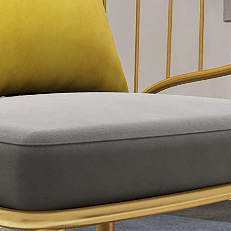 スカンジナビアスタイルのウィンザーバックチェアアームレス布張りサイドチェア