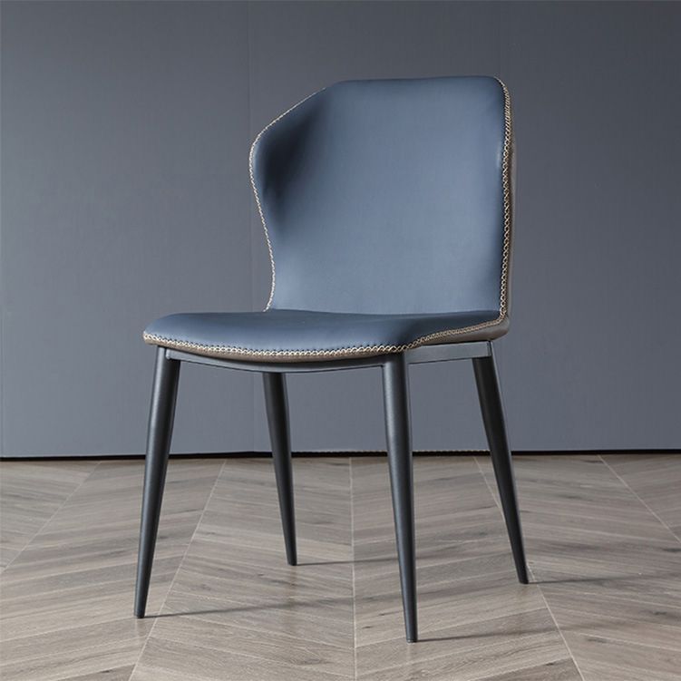 Modern Style Upholstered Side Chair Wingback Parsons Chair for Home Use Clearhalo ' kitchen&dining_furn' 'Dining Chairs' 'Dining Tables & Seating' 'dining_chair' 'Furniture' 'furniture_dining_chair' 'Kitchen & Dining Furniture' 'kitchen' 1200x1200_12442866-fbe8-4121-aa00-1757bdf5cfe7