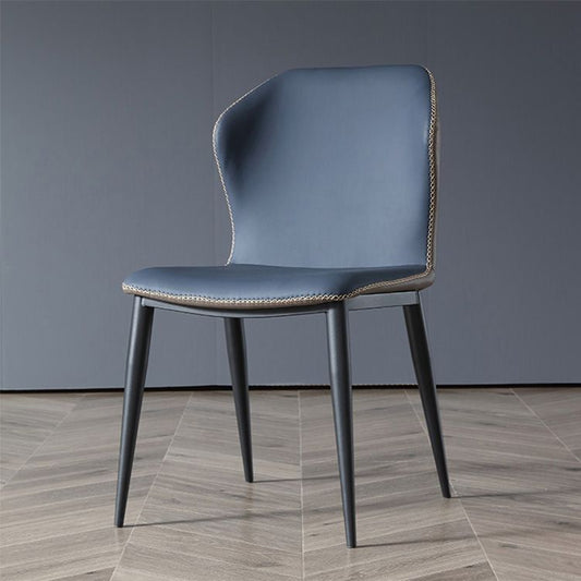 Modern Style Upholstered Side Chair Wingback Parsons Chair for Home Use Clearhalo ' kitchen&dining_furn' 'Dining Chairs' 'Dining Tables & Seating' 'dining_chair' 'Furniture' 'furniture_dining_chair' 'Kitchen & Dining Furniture' 'kitchen' 1200x1200_12442866-fbe8-4121-aa00-1757bdf5cfe7