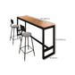 Modern Bar Height Table Metal Base Bistro Pub Table for Patio Use Clearhalo 'Bar Furniture' 'Bar Tables' 'bar_tables' 'furn' 'furn_bar_tables' 'Furniture' 'Kitchen & Dining Furniture' 1200x1200_12445898-e7e4-48ce-b613-e5bc04e18037