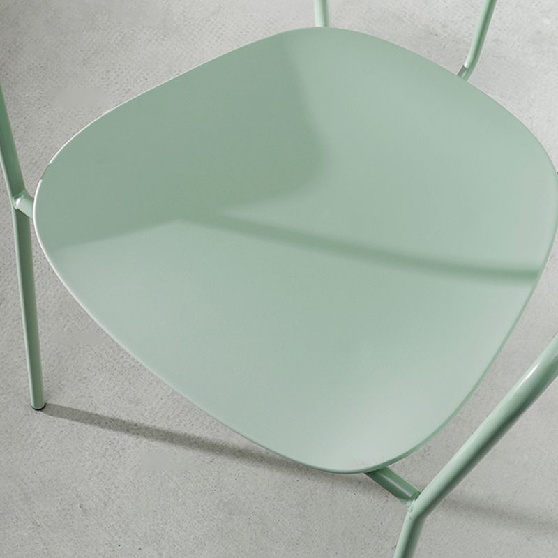 Modern Style Arm Chair Plastic Indoor Dining Chair for Living Room Clearhalo 'Dining Chairs' 'Dining Tables & Seating' 'dining_chair' 'furn' 'furn_dining_chair' 'Furniture' 'Kitchen & Dining Furniture' 1200x1200_1247d789-01d7-4a7e-94c5-bc5e98db5b1d