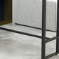 Modern Rectangle Pub Table Set 1/4 Pieces Marble Top Bar Table with Metal Stools Clearhalo 'Bar Furniture' 'furn' 'furn_home_bar_bar_sets' 'Furniture' 'Home Bars & Bar Sets' 'home_bar_bar_sets' 'Kitchen & Dining Furniture' 1200x1200_1247fc4f-d39b-428c-a93c-4b5e199f6694