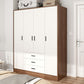 Rectangular Wardrobe Cabinet Modern Simple Wooden Wardrobe Closet Clearhalo 'Armoires & Wardrobes' 'armoires_wardrobes' 'Bedroom Furniture' 'furn' 'furn_armoires_wardrobes' 'Furniture' 1200x1200_1249995c-49f5-4c69-b7d5-dda604941972