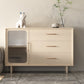 Stone Credenza Contemporary Style Server met laden en kasten