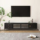 Industrial Rubber Wood TV Stand Enclosed Storage TV Media Console Clearhalo 'furn' 'furn_tv_stands_entertainment_centers' 'Furniture' 'Living Room Furniture' 'TV Stands & Entertainment Centers' 'TV Stands & Media Storage Furniture' 'tv_stands_entertainment_centers' 1200x1200_1249f941-251c-47a2-9178-4b4b60e08347