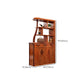 Solid Wood Cabinet in Brown 78.74" Tall Accent Cabinet with Drawers and Shelves Clearhalo 'Cabinets & Chests' 'cabinets_chests' 'furn' 'furn_cabinets_chests' 'Furniture' 'Living Room Furniture' 1200x1200_124bec60-78a0-4205-9175-0537316612bc