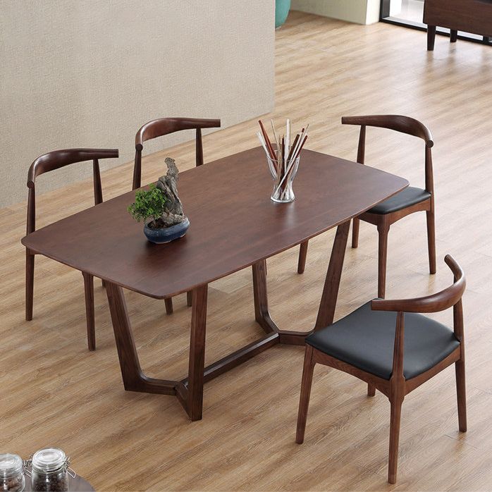 Traditional Style Solid Wood Dining Chair Open Back Dining Room Side Chairs Clearhalo ' kitchen&dining_furn' 'Dining Chairs' 'Dining Tables & Seating' 'dining_chair' 'furn' 'furn_dining_chair' 'Furniture' 'furniture_dining_chair' 'Kitchen & Dining Furniture' 'kitchen' 1200x1200_124ed7b2-2ea4-4c9f-92ab-053ad51deecb