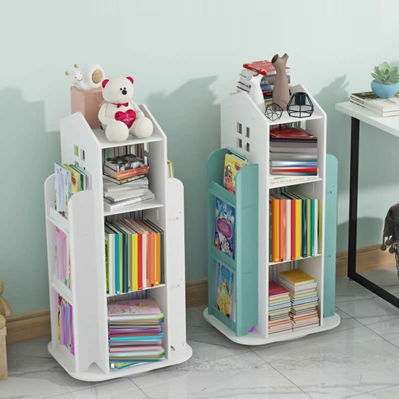 Engineered Wood Modern Bookcase Closed Back Standard Bookshelf Clearhalo 'Bookcases' 'furn' 'furn_bookcases' 'Furniture' 'Office Furniture' 1200x1200_124fd84e-333b-4e2a-b76f-76431f7249a6