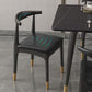 Modern Stone Top Dinette Set 1/2/4/5/7 Pieces Rectangle Dining Table Set in Black Clearhalo 'Dining Room Sets' 'Dining Tables & Seating' 'dining_room_set' 'furn' 'furn_dining_room_set' 'Furniture' 'Kitchen & Dining Furniture' 1200x1200_1251c700-e13a-43d0-86e4-d1ab9d60c8bd