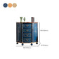 Industrial Bombe Accent Cabinet with Drawers and 2 Doors in Solid Wood Clearhalo 'Cabinets & Chests' 'cabinets_chests' 'furn' 'furn_cabinets_chests' 'Furniture' 'Living Room Furniture' 1200x1200_12568500-e68d-4d8e-94f6-7f84ecdd5349