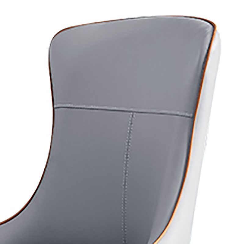 Modern Style Wood Parsons Chair Upholstered Dining Side Chair with Clearhalo 'Dining Chairs' 'Dining Tables & Seating' 'dining_chair' 'furn' 'furn_dining_chair' 'Furniture' 'furniture_dining_chair' 'Kitchen & Dining Furniture' 1200x1200_1257a56d-0ef4-4e67-9dd0-fd99b3d27282