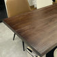 Rectangle Shape Industrial Dining Table Brown Tone Fixed Table with Solid Wood Clearhalo ' dining_table' 'Dining Tables & Seating' 'Dining Tables' 'furn' 'furn_dining_table' 'Furniture' 'furniture_dining_table' 'Kitchen & Dining Furniture' 'kitchen&dining_furn' 'kitchen' 'kitchen_dining_table' 1200x1200_1257ef09-fca6-4133-86b5-175c43e88e06