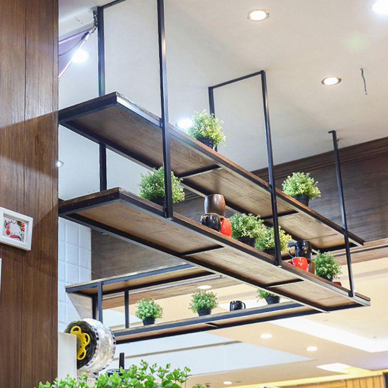 Libreria in legno in legno in legno industriale libreria montata