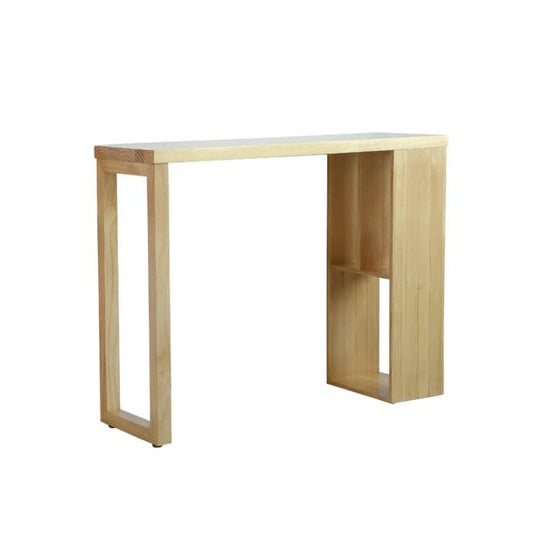 Modern Pine Solid Wood Bar Height Table Rectangle Bar Table for Living Room Clearhalo 'Bar Furniture' 'Bar Tables' 'bar_tables' 'furn' 'furn_bar_tables' 'Furniture' 'Kitchen & Dining Furniture' 1200x1200_125dc291-65de-461c-8709-24c2383592b5