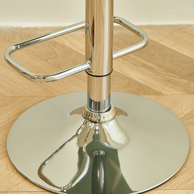 Sgabello da bar in plastica regolabile da bar moderno sgabello da banco interno con girevole