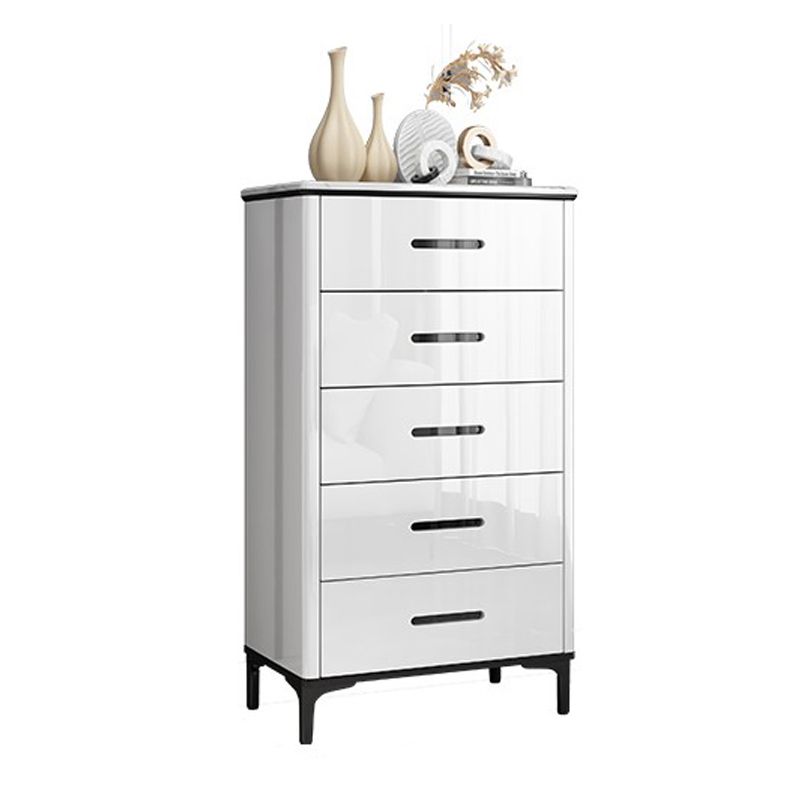 White Marble Buffet/Console Living Room Modern Sideboard Table with Drawers Clearhalo 'buffet_sideboard' 'Buffets & Sideboards' 'furn' 'furn_buffet_sideboard' 'Furniture' 'Kitchen & Dining Furniture' 1200x1200_12602e83-b993-4a10-b8c7-5dcfb2f720da