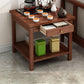 4 Legs Wood Cocktail Table No Distressing Coffee Table with Storage Shelf Clearhalo 'Coffee & Accent Tables' 'Coffee Tables' 'coffee_tables' 'furn' 'furn_coffee_tables' 'Furniture' 'Living Room Furniture' 1200x1200_12651a7d-3205-4e7c-8276-d2406b7445ac