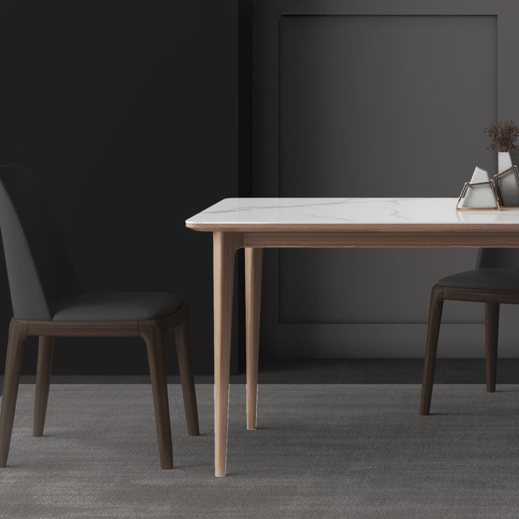 Modern Sintered Stone Top Dining Set Rectangle 1/2/3/4/7 Pieces Dining Room Table Set Clearhalo 'Dining Room Sets' 'Dining Tables & Seating' 'dining_room_set' 'furn' 'furn_dining_room_set' 'Furniture' 'furniture_dining_room_set' 'Kitchen & Dining Furniture' 1200x1200_126a7128-2a99-4eb3-8f92-617177a81c65