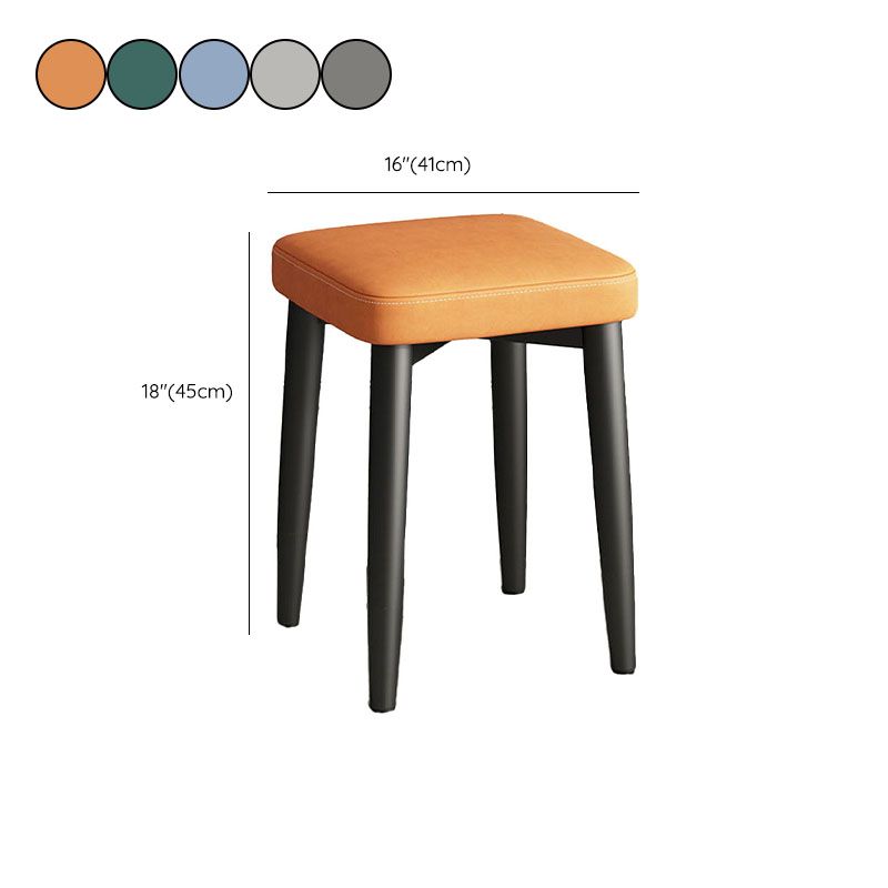 Standard standard in pelle contemporanea 4 gambe standard per soggiorno