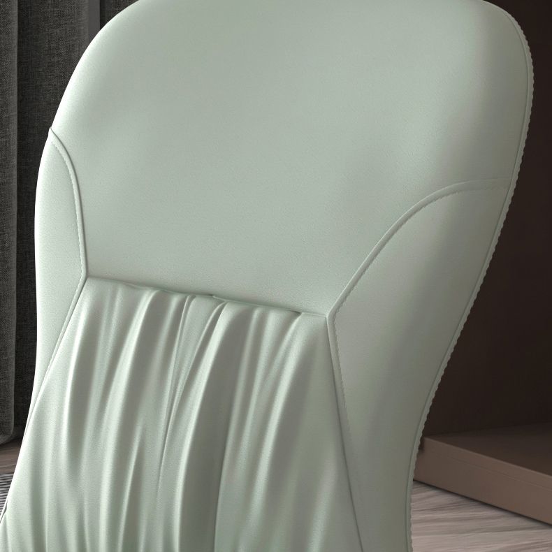 Contemporary Metal Dining Room Chairs PU Leather Dining Chairs for Home Use Clearhalo ' kitchen&dining_furn' 'Dining Chairs' 'Dining Tables & Seating' 'dining_chair' 'furn' 'furn_dining_chair' 'Furniture' 'furniture_dining_chair' 'Kitchen & Dining Furniture' 'kitchen' 1200x1200_126cffe6-e218-4ebc-a497-45b14cc64e26