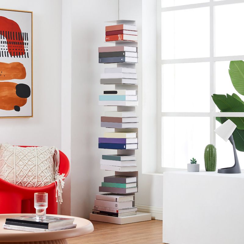 13.78 "W Bibs de bibliothèque contemporain bibliothèque invisible pour la maison de bureau