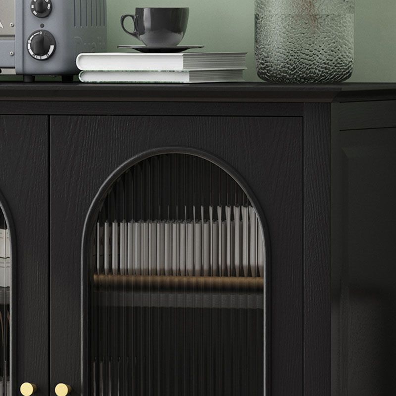 Stitboard a buffet in legno a buffet in stile glam con 2 porte, 33,46 "W