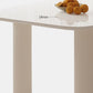 Modern Style Dining Table Rectangle Stone White Dining Table with 4 Legs Clearhalo 'Dining Tables & Seating' 'Dining Tables' 'dining_table' 'furn' 'furn_dining_table' 'Furniture' 'furniture_dining_table' 'Kitchen & Dining Furniture' 'kitchen' 'kitchen_dining_table' 1200x1200_126ed4ba-a73d-4411-82c7-957da8097dd6