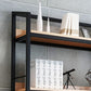 11.81"W Bookcase Industrial Style Open Back Bookshelf for Study Room Home Office Clearhalo 'Bookcases' 'furn' 'furn_bookcases' 'Furniture' 'furniture_bookcases' 'Office Furniture' 1200x1200_12726fd5-b780-4b3e-b662-74df8443cd1d