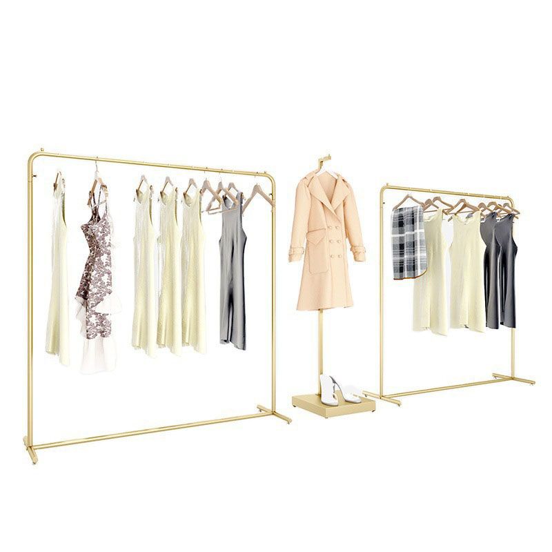 Contemporary Coat Rack Free Standing Metal Hall Stand Living Room Clearhalo 'Entry & Mudroom Furniture' 'furn' 'furn_hall_tree_coat_racks' 'Furniture' 'Hall Trees & Coat Racks' 'hall_tree_coat_racks' 1200x1200_1272a168-2acb-4e92-a173-2bcf0cf36f01
