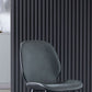 Armless Kitchen Dining Side Chair Industrial Wingback Side Chair